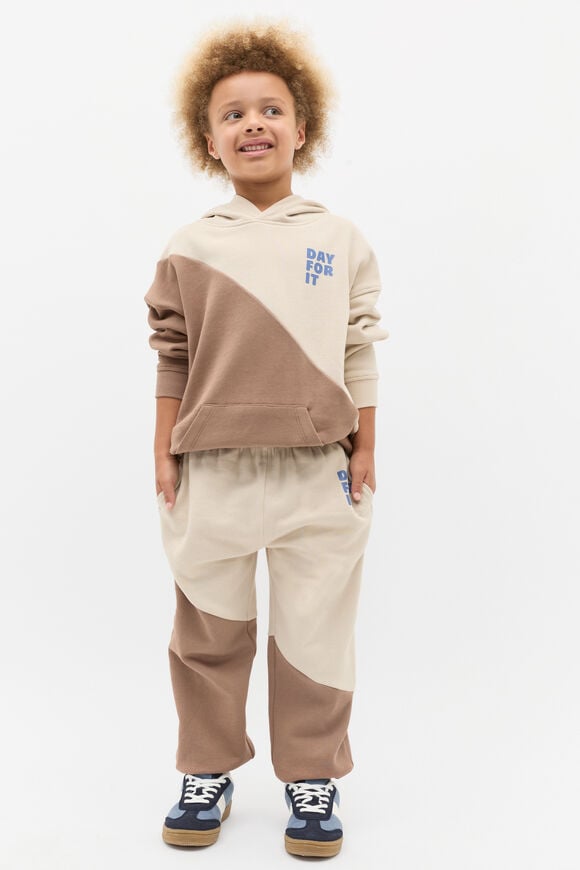 Spliced Hoodie  Chocolate Shake  hi-res