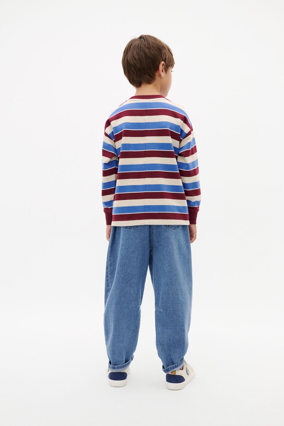 Relaxed Fit Tee  Oat Marle