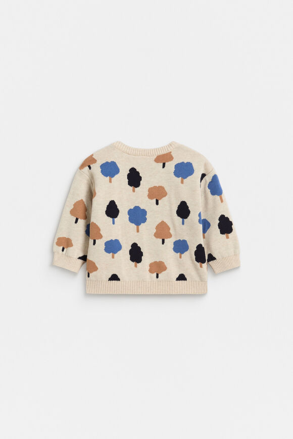 Trees Knit Sweater  Oat Marle  hi-res