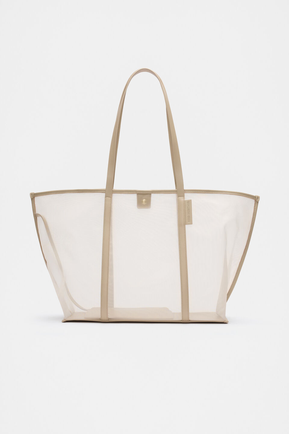 Mesh Tote  Iced Latte