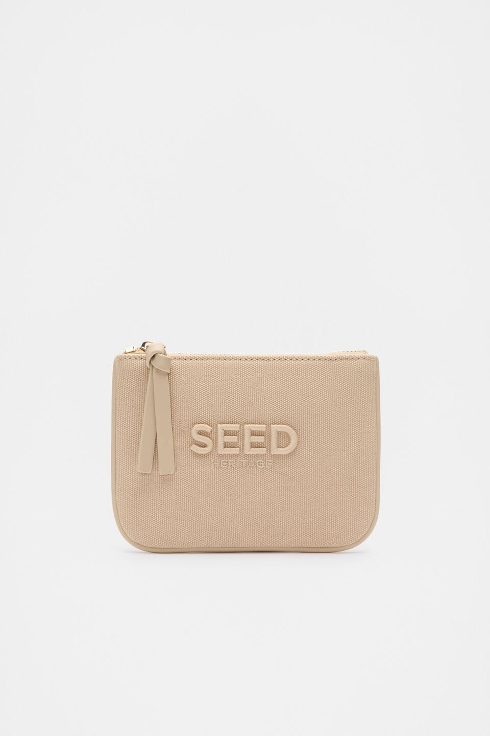 Seed Mini Pouch  Ecru
