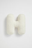 Teddy Initial Cushion Creme  H  hi-res
