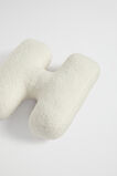 Teddy Initial Cushion Creme  H  hi-res