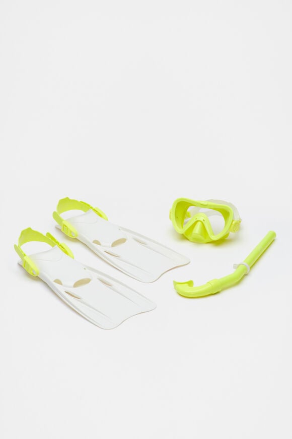 Snorkel Set  Yellow  hi-res