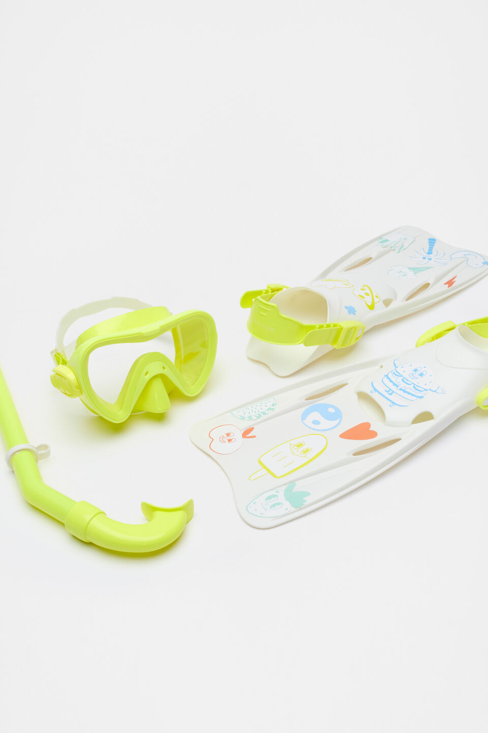 Snorkel Set  Yellow