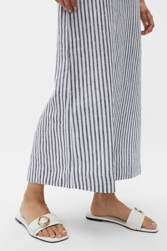 Paris Rounded Buckle Slide  White  hi-res