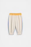 Colourblock Track Pant  Oat Marle  hi-res