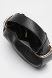 Textured Mini Round Handbag  Black  hi-res