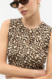 Leopard Print Vest  Animal Print  hi-res