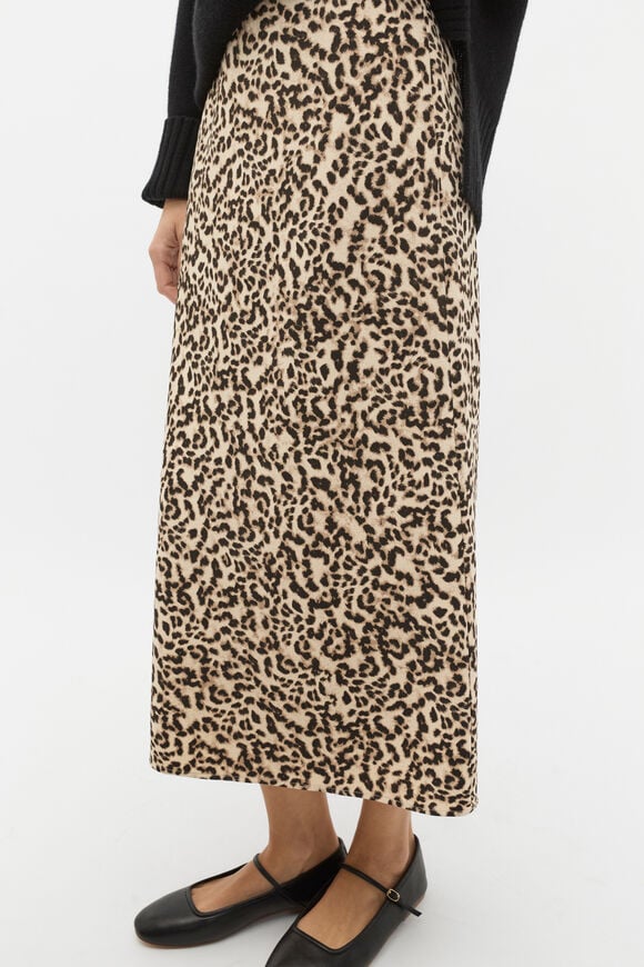 Leopard Skirt  Animal Print  hi-res
