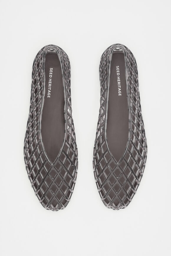 Brodie Jelly Ballet Flat  Smoke  hi-res