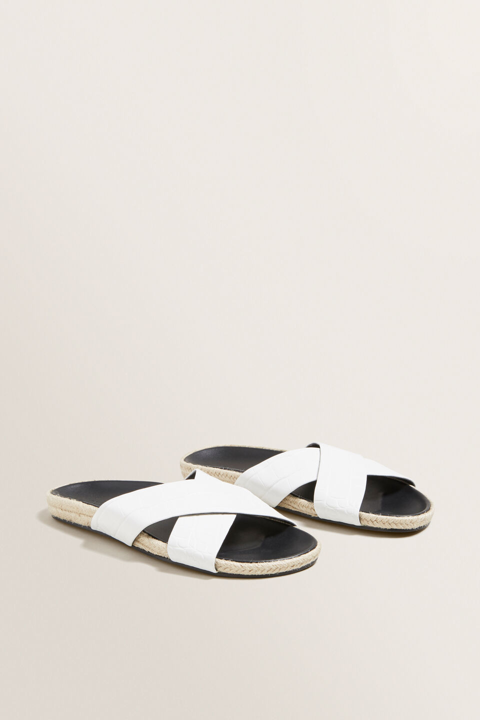 Chloe Cross Over Slides  1