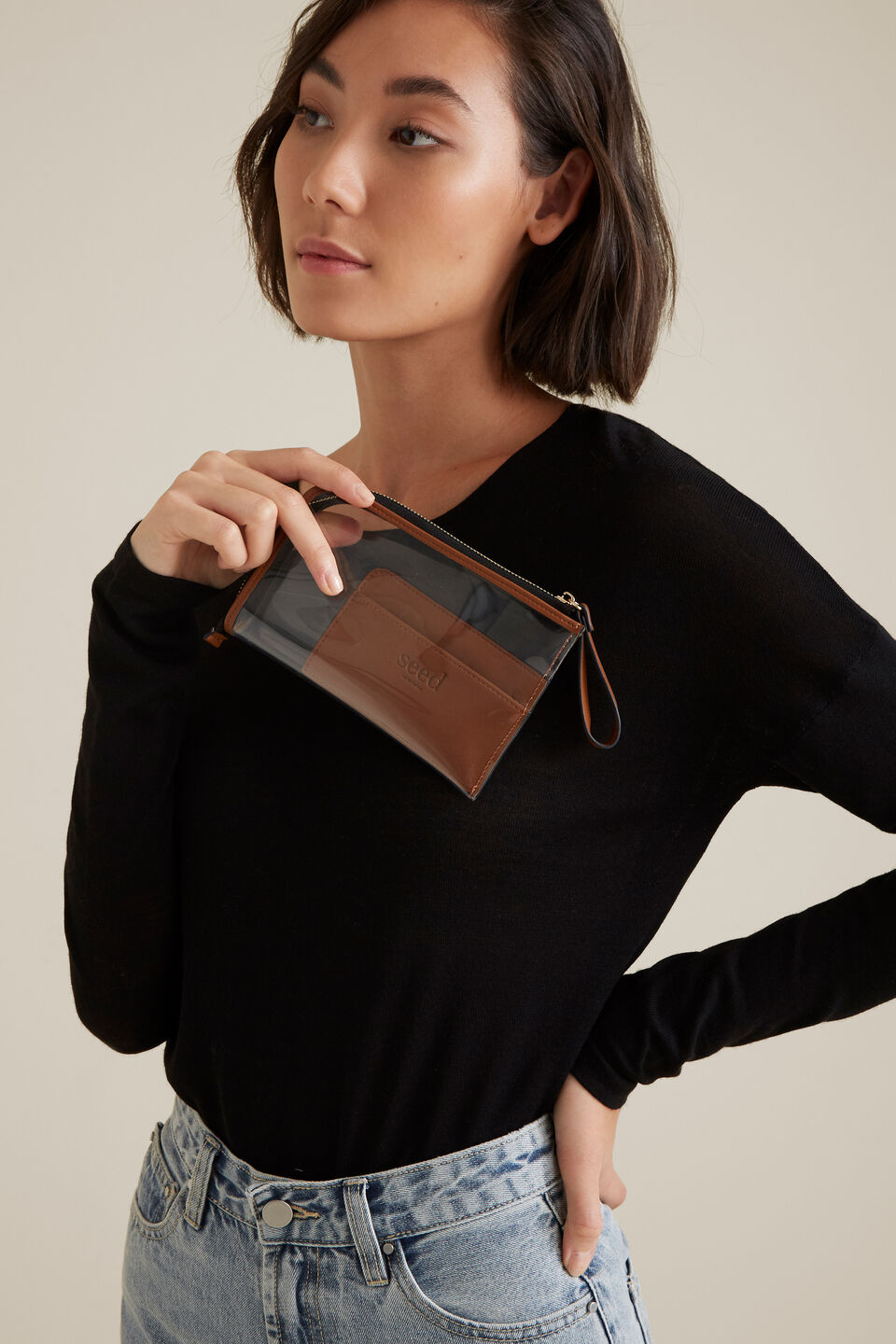 Transparent Card Holder  