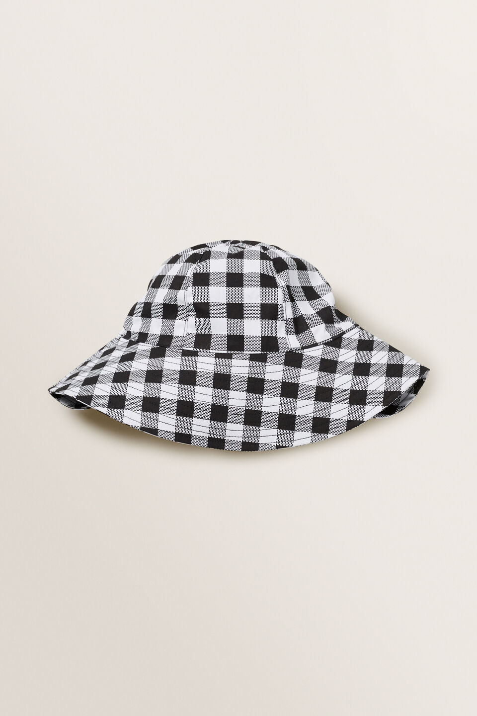 Gingham Bucket Hat  