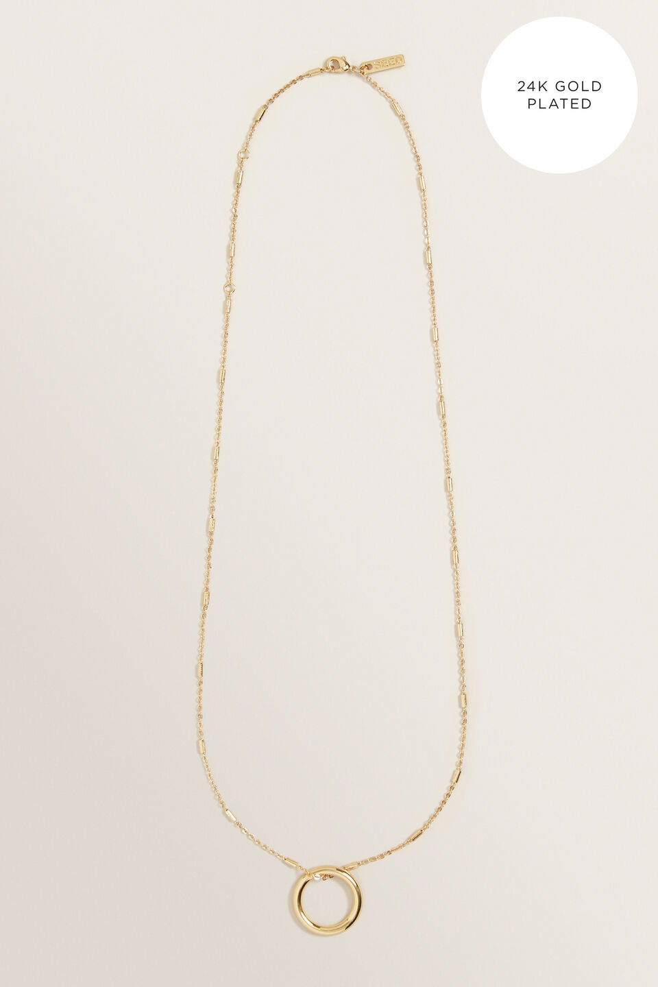 Circle Pendant Necklace  9