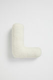 Teddy Initial Cushion Creme  L  hi-res