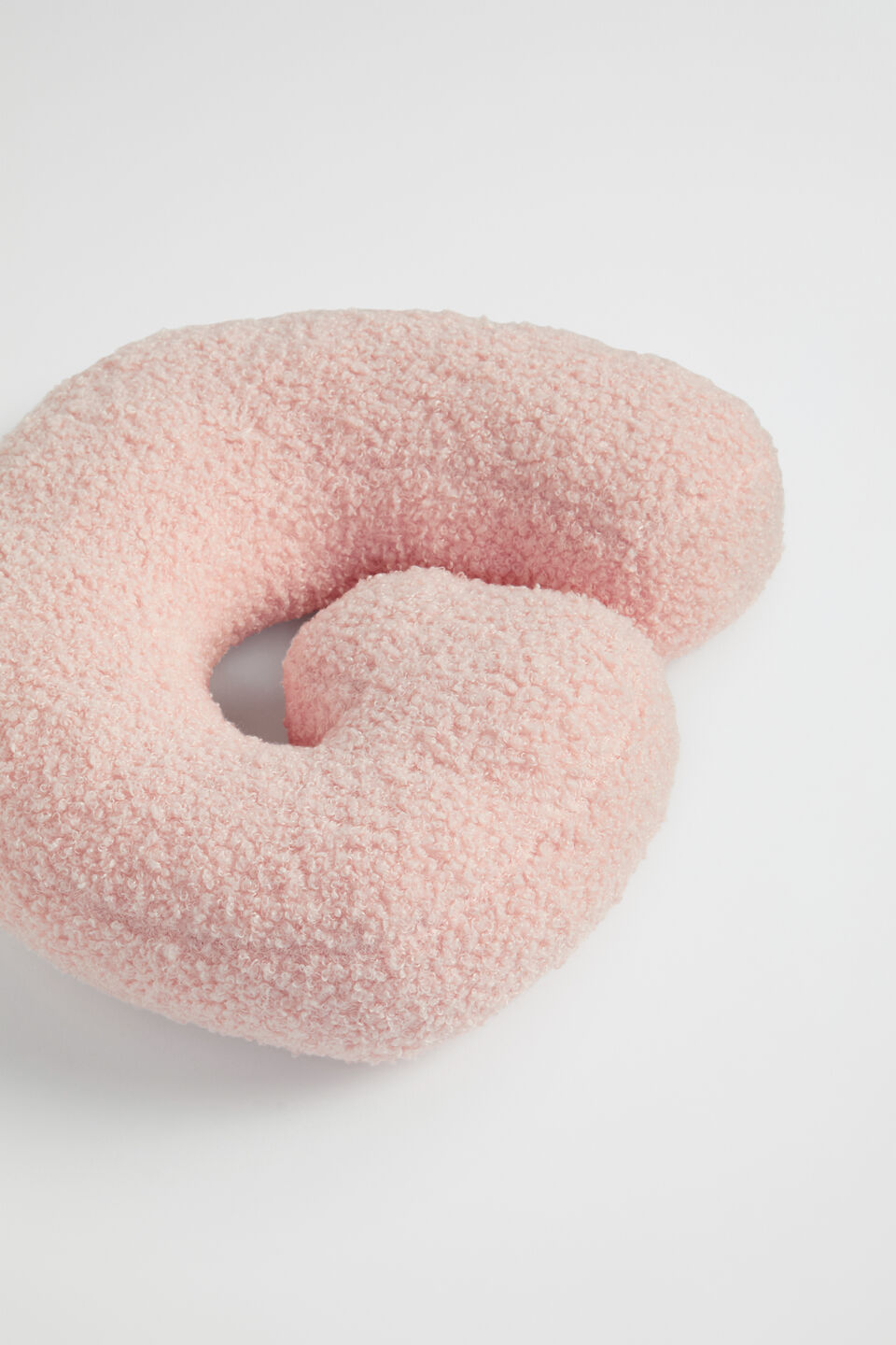 Teddy Initial Cushion Dusty Rose  G