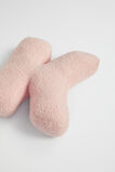 Teddy Initial Cushion Dusty Rose  K  hi-res