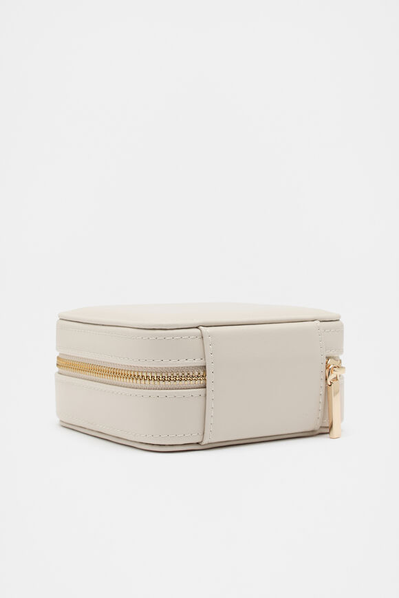 Square Jewellery Case  Oat  hi-res