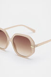 Clara Oversized Glam Sunglasses  Nougat  hi-res