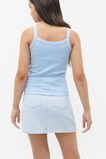 Strap Rib Tank  Sky Blue  hi-res