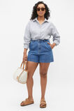 Denim Pintuck Short  Sea Blue Wash  hi-res