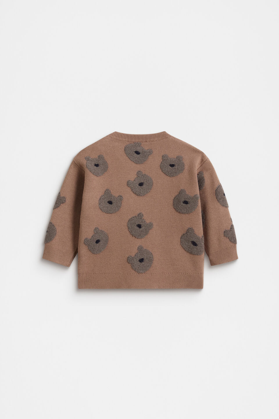 Bear Crew Knit  Chocolate Shake