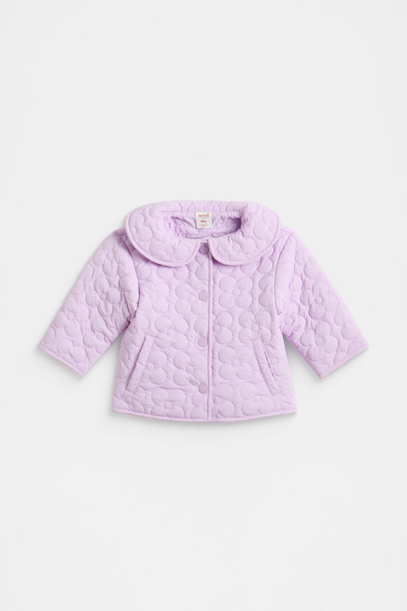Quilted Jacket  Soft Lilac  hi-res