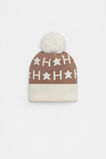 Star Initial Beanie  H  hi-res