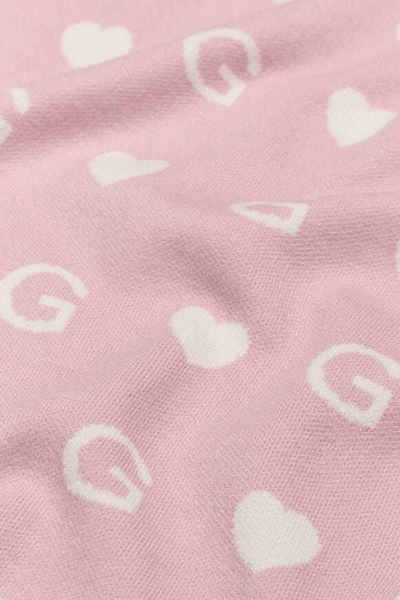 Heart Initial Blanket  G  hi-res