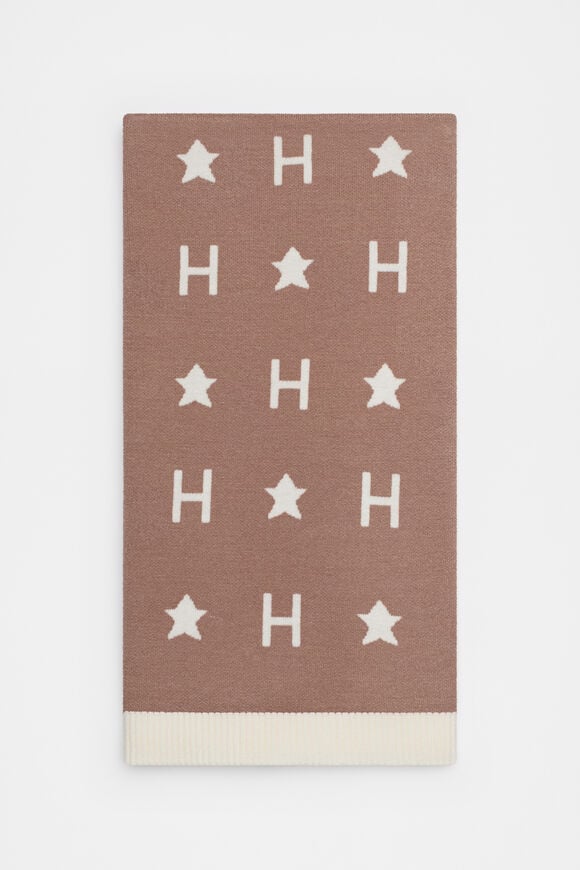 Star Initial Blanket  H  hi-res