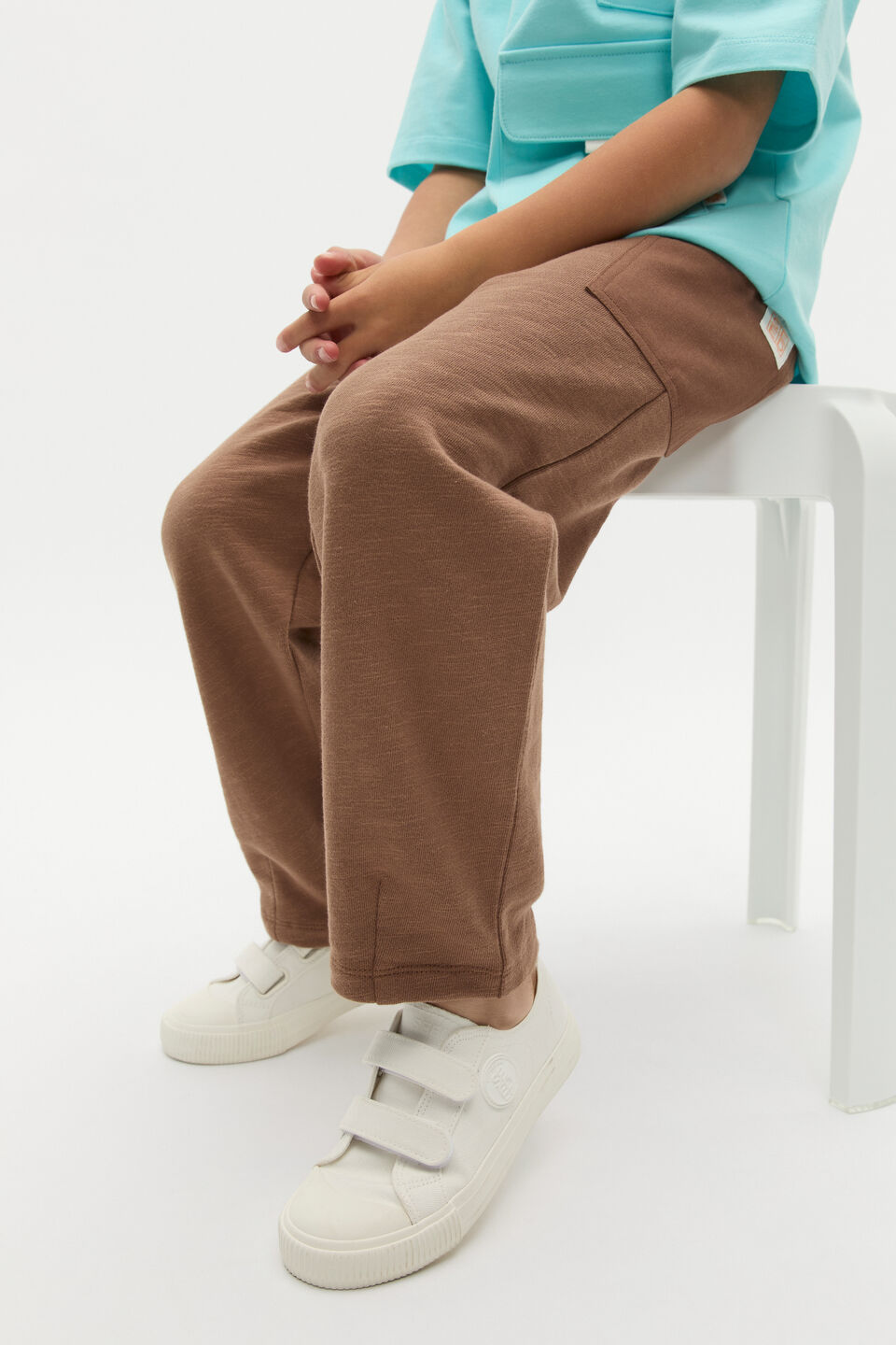 Quad Logo Sneaker  White