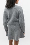 Lofty Cropped Button Cardigan  Wolf Marle  hi-res