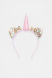 Unicorn Bow Headband  Multi  hi-res