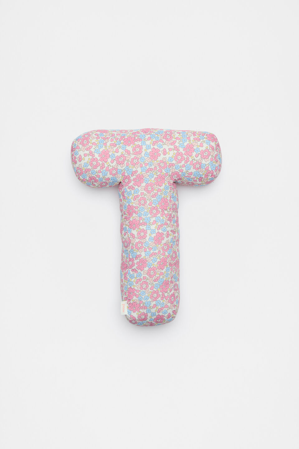 Ditsy Floral Initial Cushion  T
