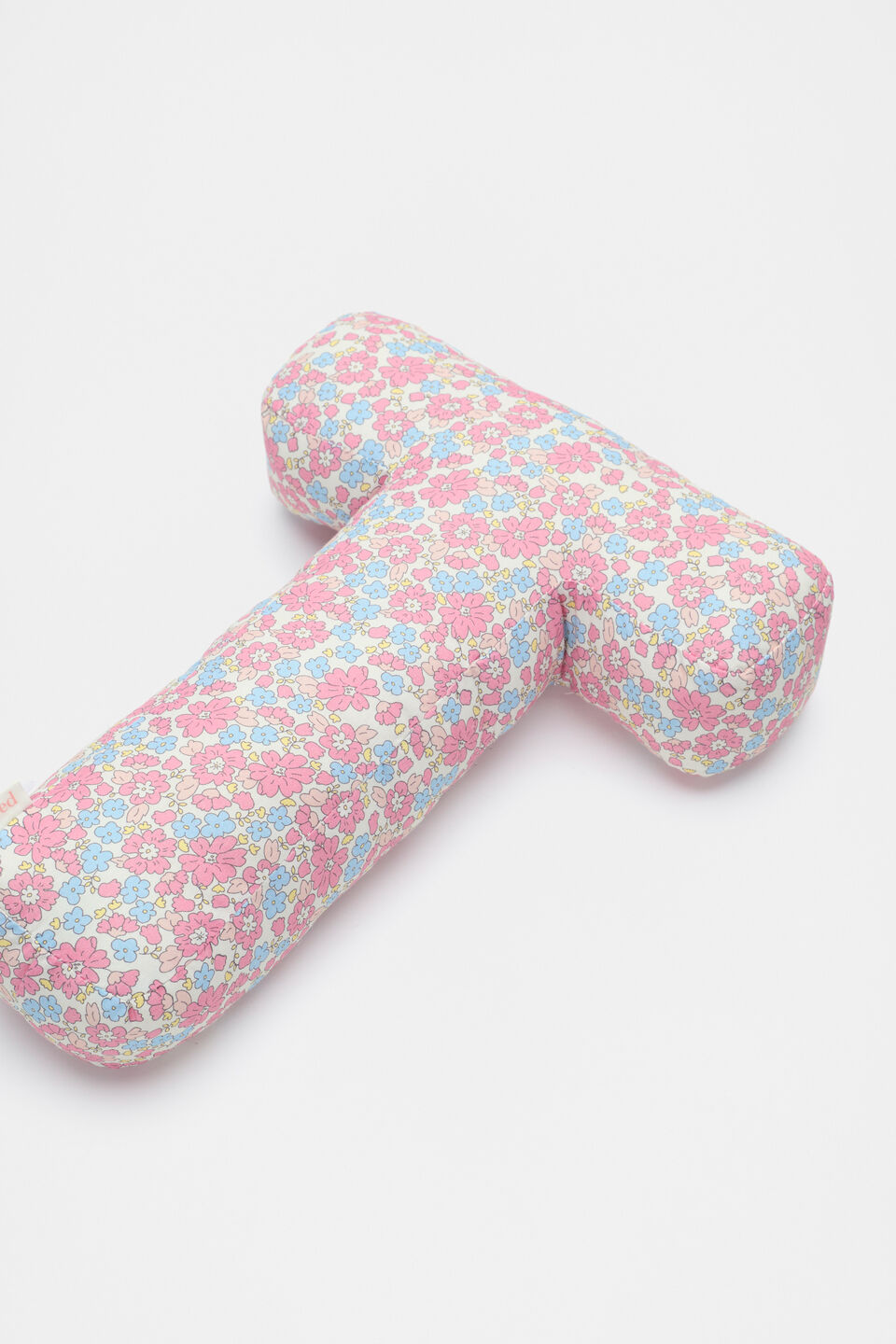 Ditsy Floral Initial Cushion  T