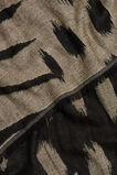 Abstract Animal Jacquard Scarf    hi-res