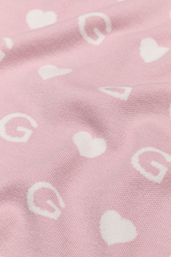 Heart Initial Blanket  G  hi-res