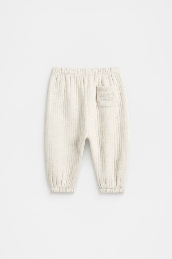 Quilted Pant  Snow Marle  hi-res