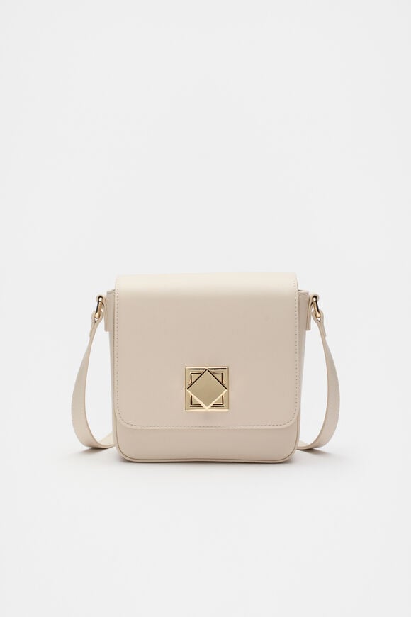Boxy Crossbody Bag  Oat  hi-res