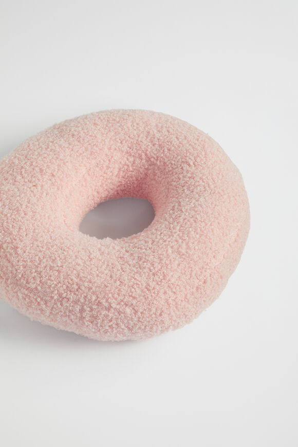 Teddy Initial Cushion Dusty Rose  O  hi-res