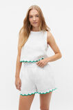 Scallop Shell Top  Whisper White  hi-res