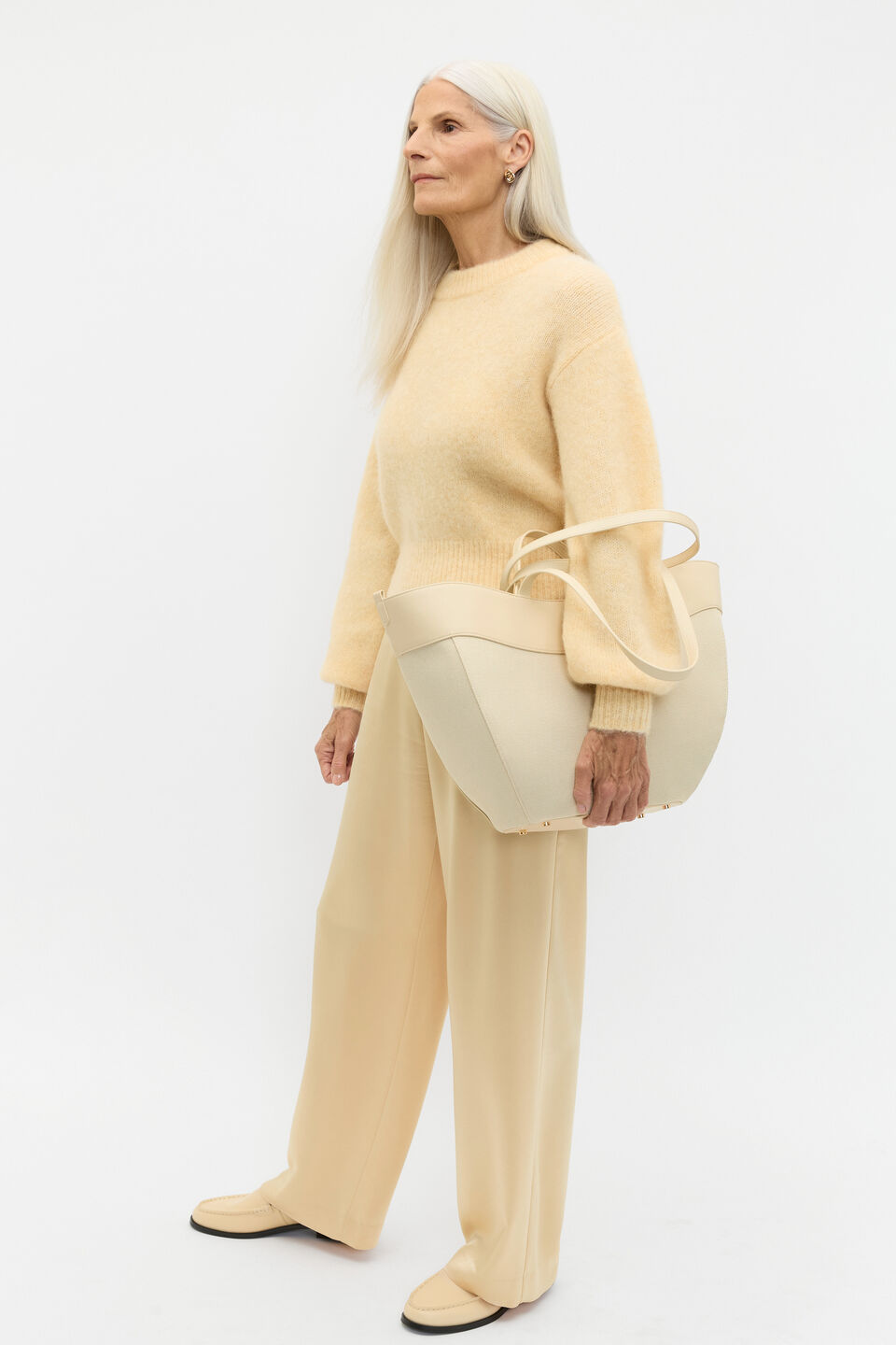 Lofty Crew Neck Knit  Marzipan Marle
