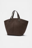 Felt Large Carry All Tote  Dark Espresso  hi-res