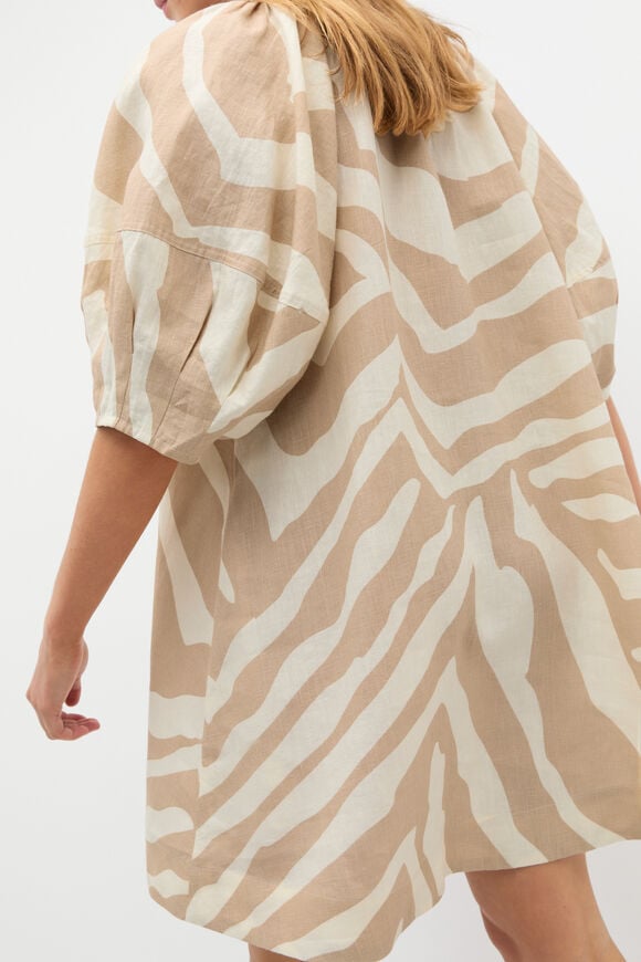 Abstract Animal Mini Dress  Abstract Animal  hi-res