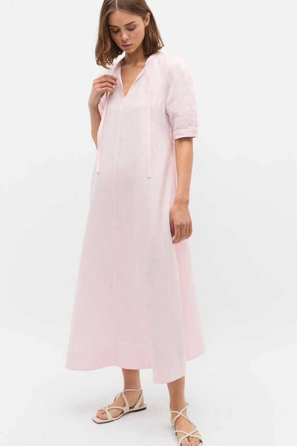 Linen Belted Maxi Dress  Primrose  hi-res