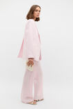 Tailored Linen Back Detail Blazer  Primrose  hi-res