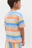 Loose Fit Stripe Tee  Multi Stripe  hi-res