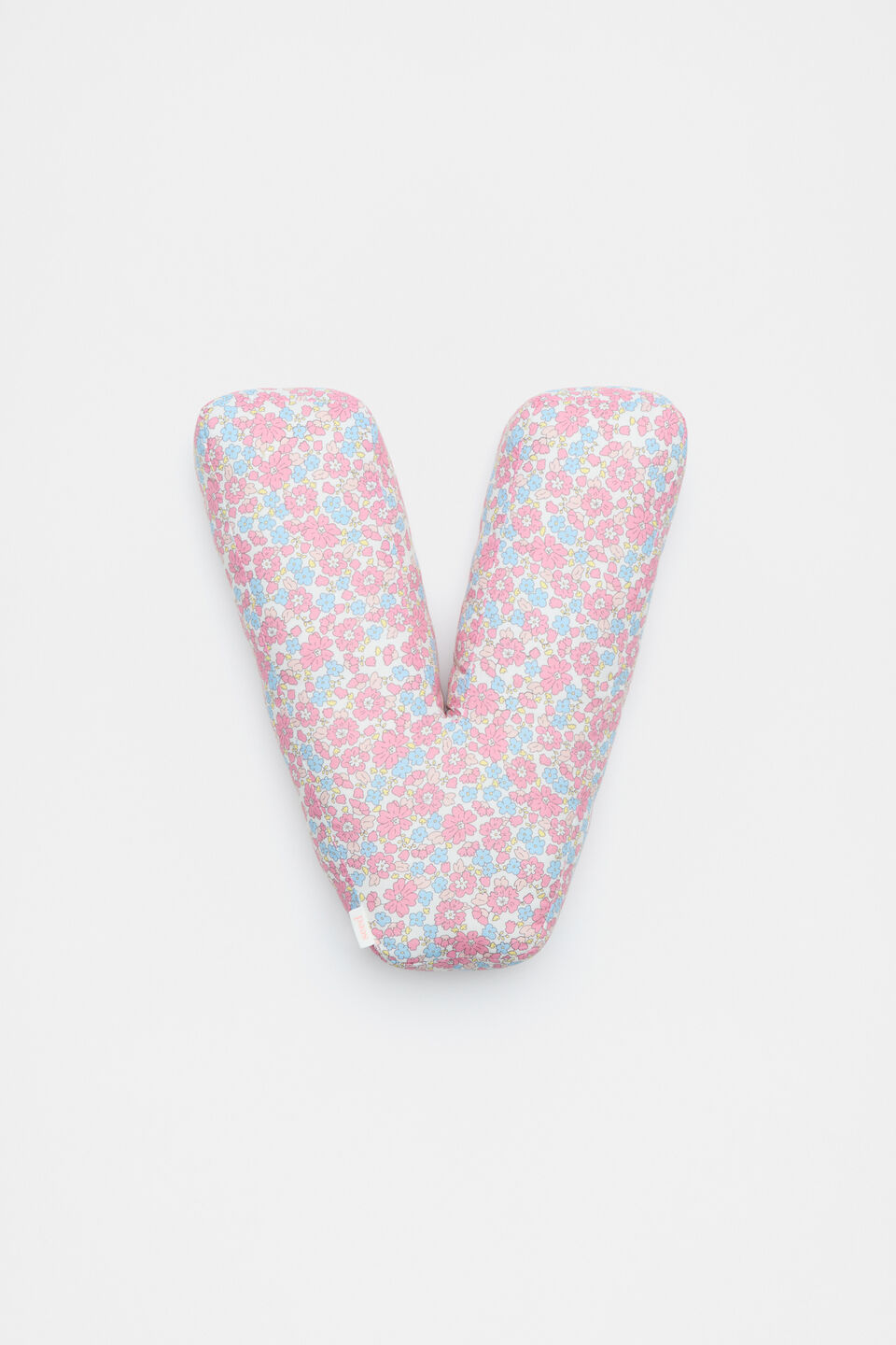 Ditsy Floral Initial Cushion  V