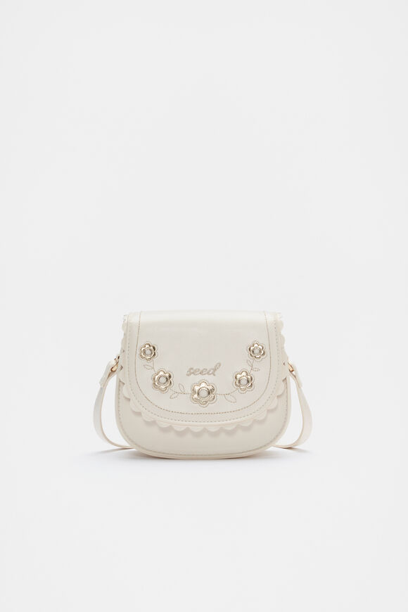 Floral Saddle Bag  Vintage Cream  hi-res